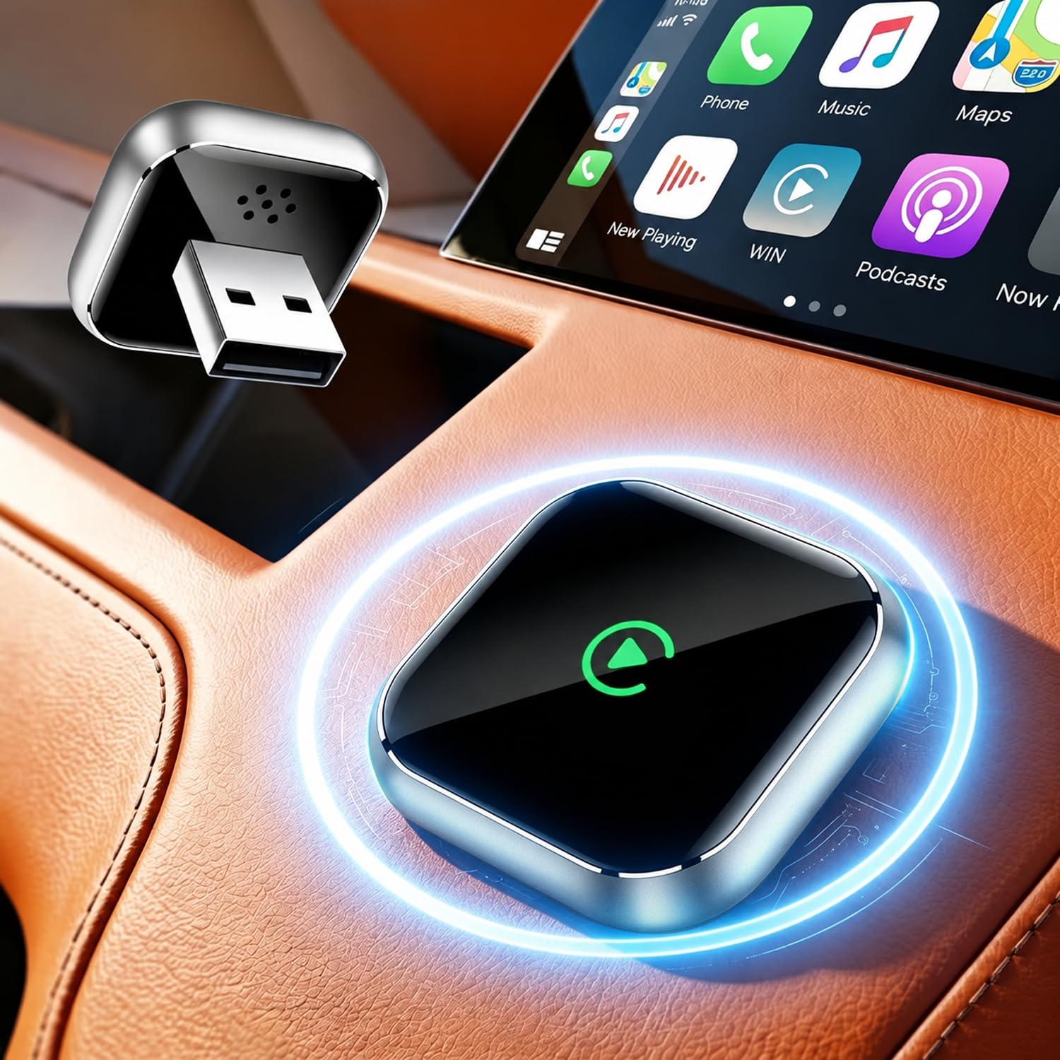 Wireless CarPlay for Apple CarPlay, Wired to Wireless, Auto Connect | Wireless U