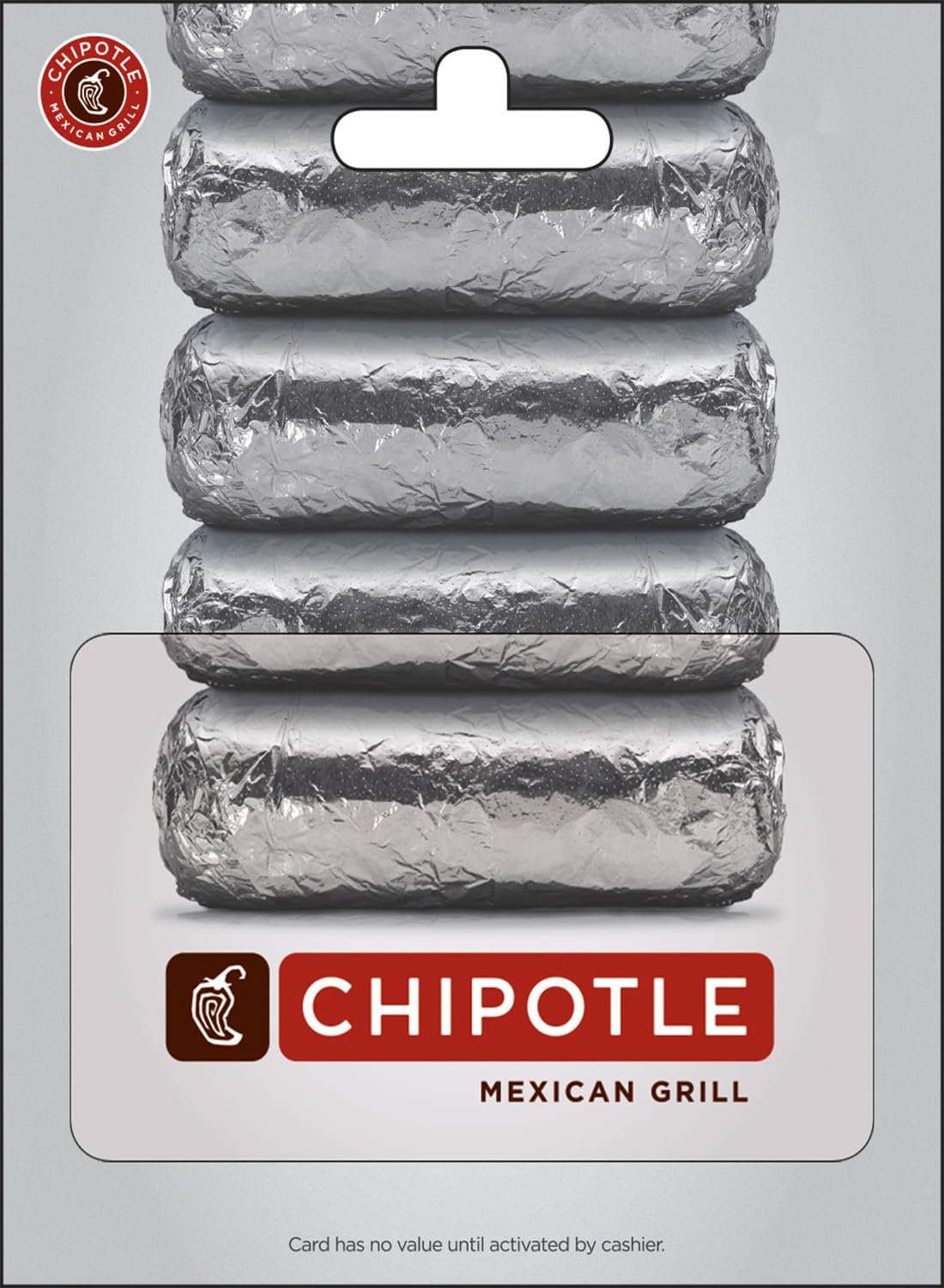 Chipotle Physical Gift Card | Traditional - $30