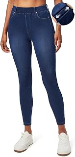 IUGA Pull On Jeggings for Women High Waisted Skinny Stretchy Jeans Casual