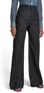 G-Star Women's Deck Ultra High Wide Leg Jeans