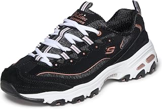 Skechers Womens D'Lites - Me Time Lace Up Fashion Sneakers Sneaker
