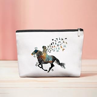 Labrador Retriever Gift Makeup Bag for Women, Black Lab Gift Cosmetic Bag, Not Dog Hair Labrador Glitter Zipper Makeup Pouch for Wallet, 10 Colors