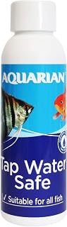 AQUARIAN Tap Water Safe Fish Aquarium Water Conditioner, 118 ml Bottle
