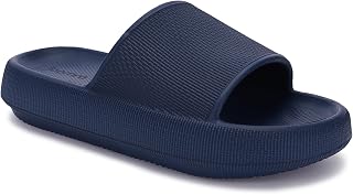 Joomra Pillow Slippers for Women and Men Thick Sole Ultra Cushion Slides