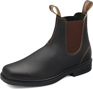 BLUNDSTONE Unisex Adult Chisel Toe 1308 Chelsea Boots, black, 38 EU Schmal