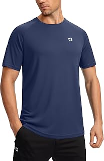 G Gradual Men's Workout Quick Dry T-Shirts Short Sleeve Lightweight Cooling Gym Shirts Tee for Running, Beach, Hiking
