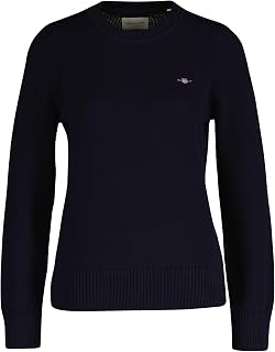 GANT Classic Cotton C-Neck Women's Sweater