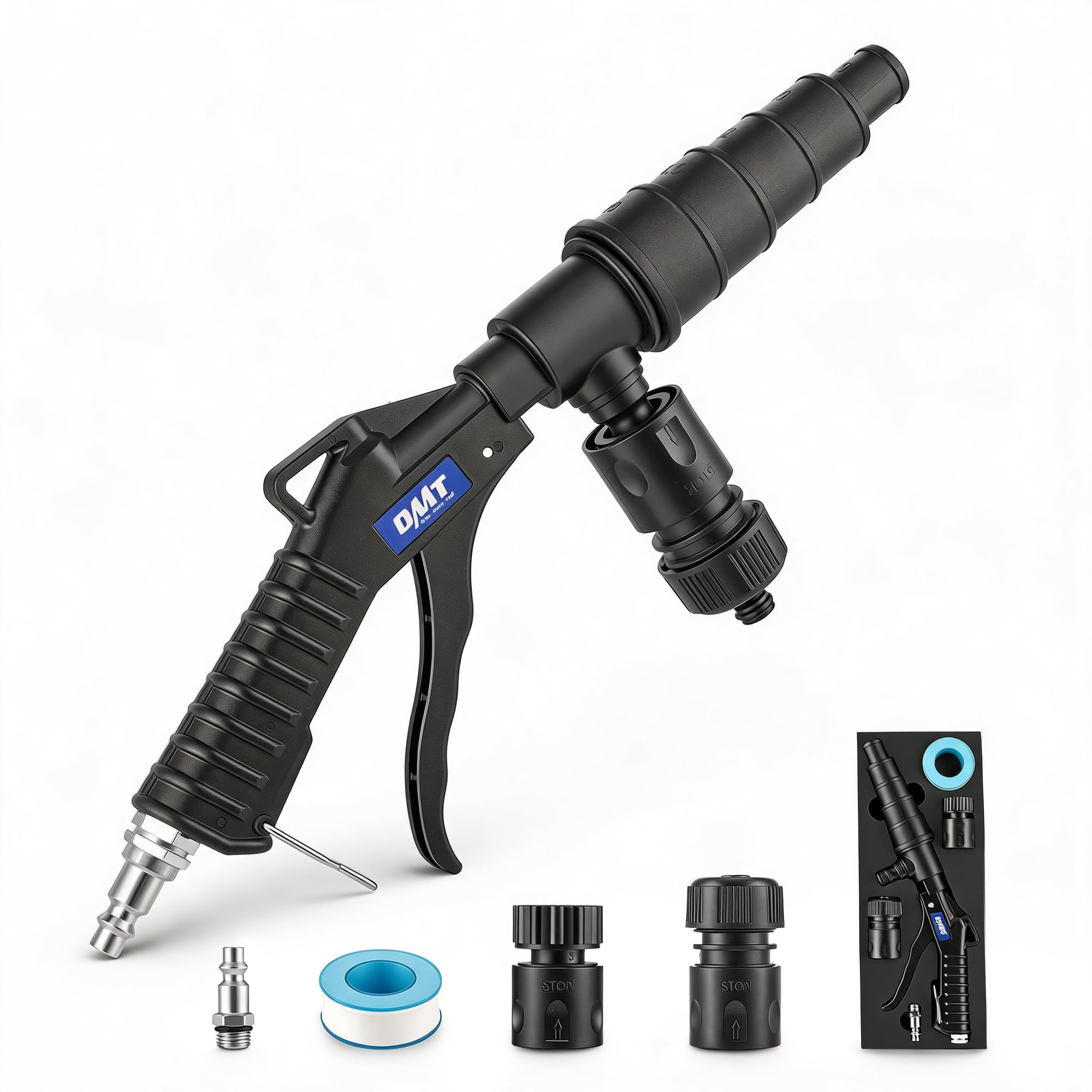 Orion Motor Tech Coolant Flush Gun Radiator Flush Kit for 0.75-1.57in Hoses | Le