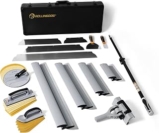 ROLLINGDOG 36PC Drywall Skimming and Sanding Set