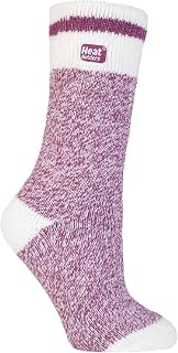 New Ladies Marl Fleck Winter Heat Holders Thermal Socks 4-8 UK, 37-42 EUR
