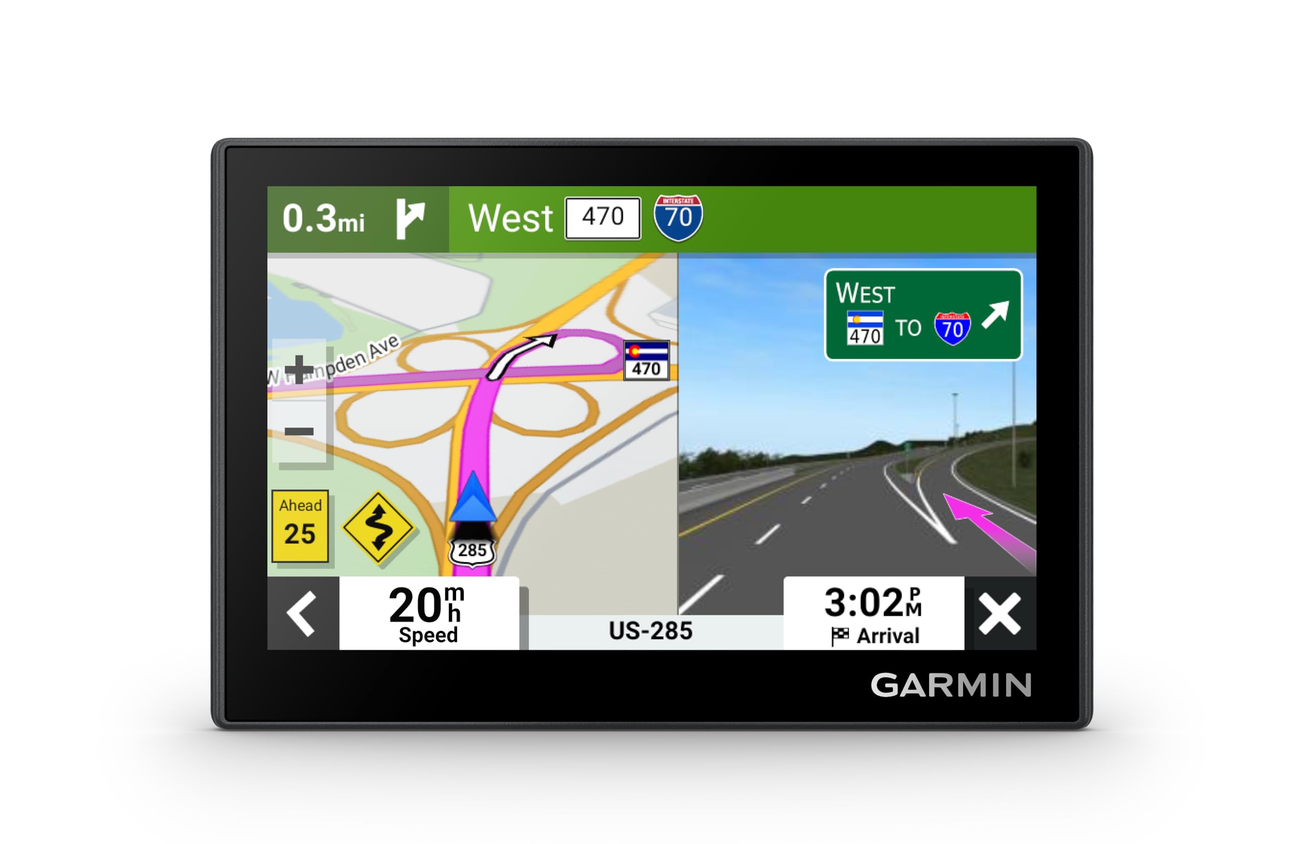 Garmin Drive™ 53 GPS Navigator, High-Resolution Touchscreen, Simple On-Screen Me