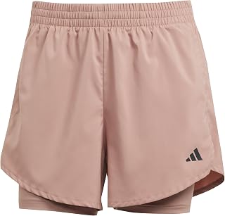 adidas Women's Aeroready Made for Training Minimal Two-in-One Shorts