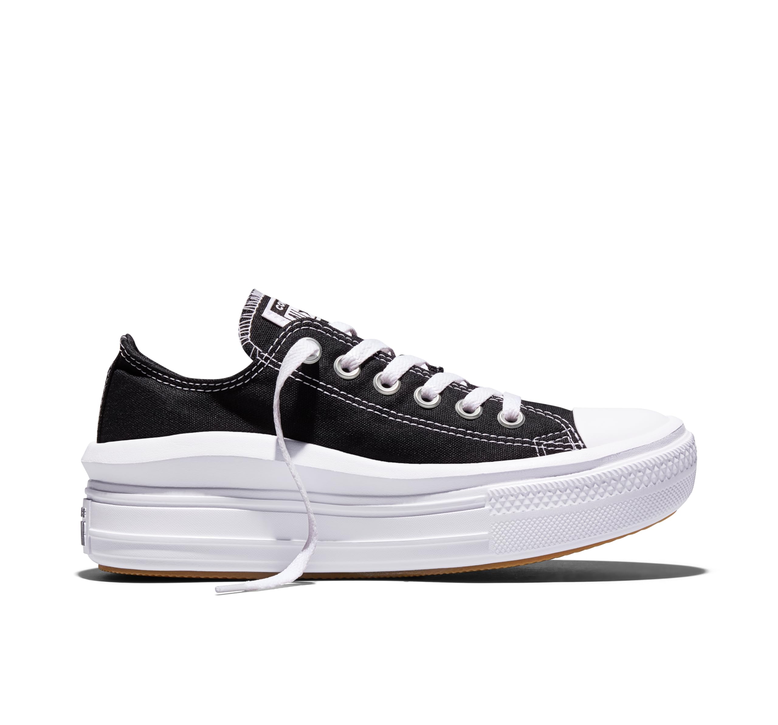 Converse Chucks 560248C Chuck Taylor All Star Lift - OX Silver Black White