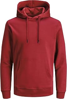 JACK & JONES Plain Hooded Sweatshirt
