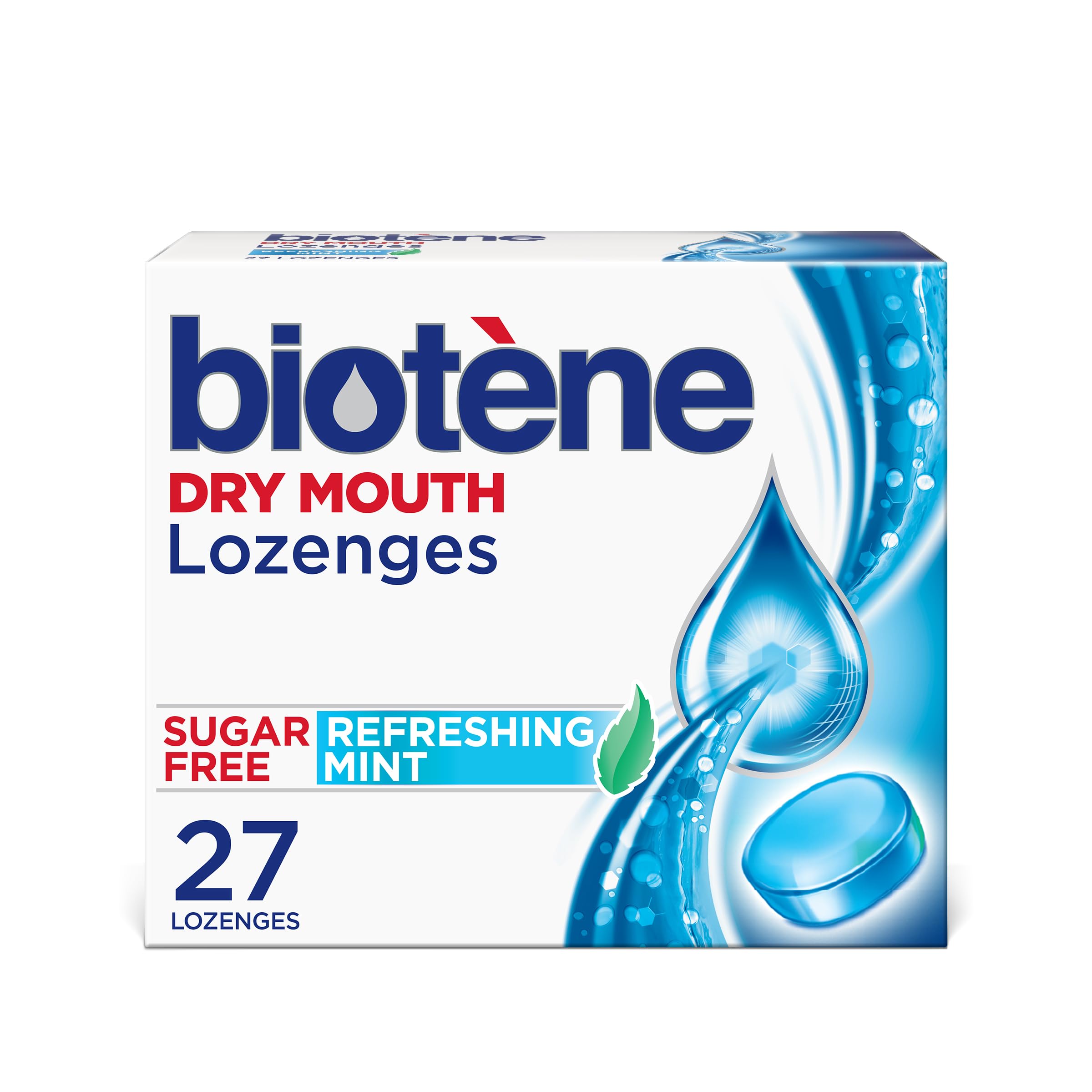 Biotene Dry Mouth Lozenges for Dry Mouth and Fresh Breath, 27 Count | Dry Mouth 