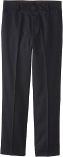 Calvin Klein Boys' Flat Front Pant