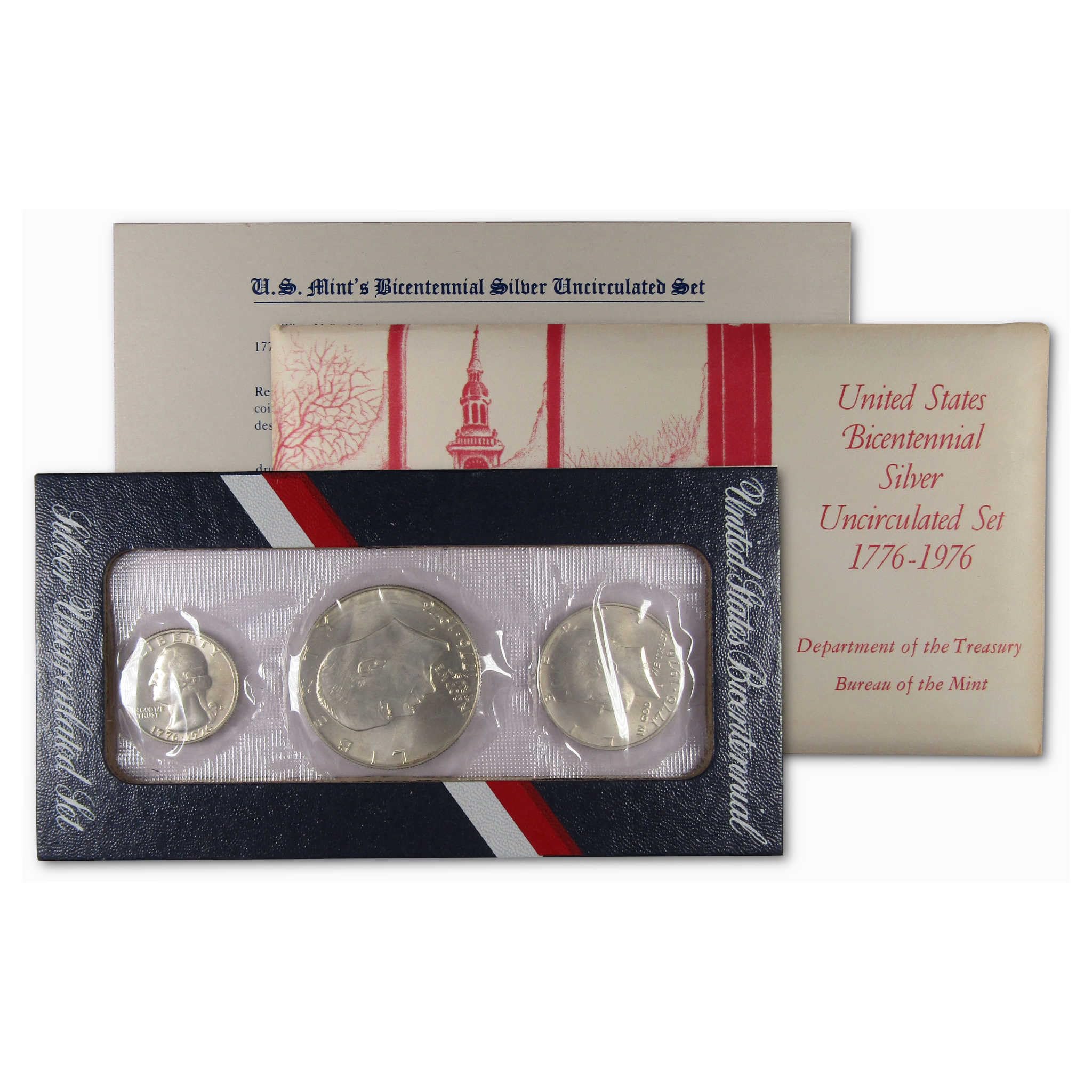 1976 Bicentennial Silver Uncirculated Set U.S. Mint Packaging OGP | Collectible 