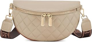 Genuine Leather Crossbody Bum Bags for Women Anti-theft Travel Fanny Pack