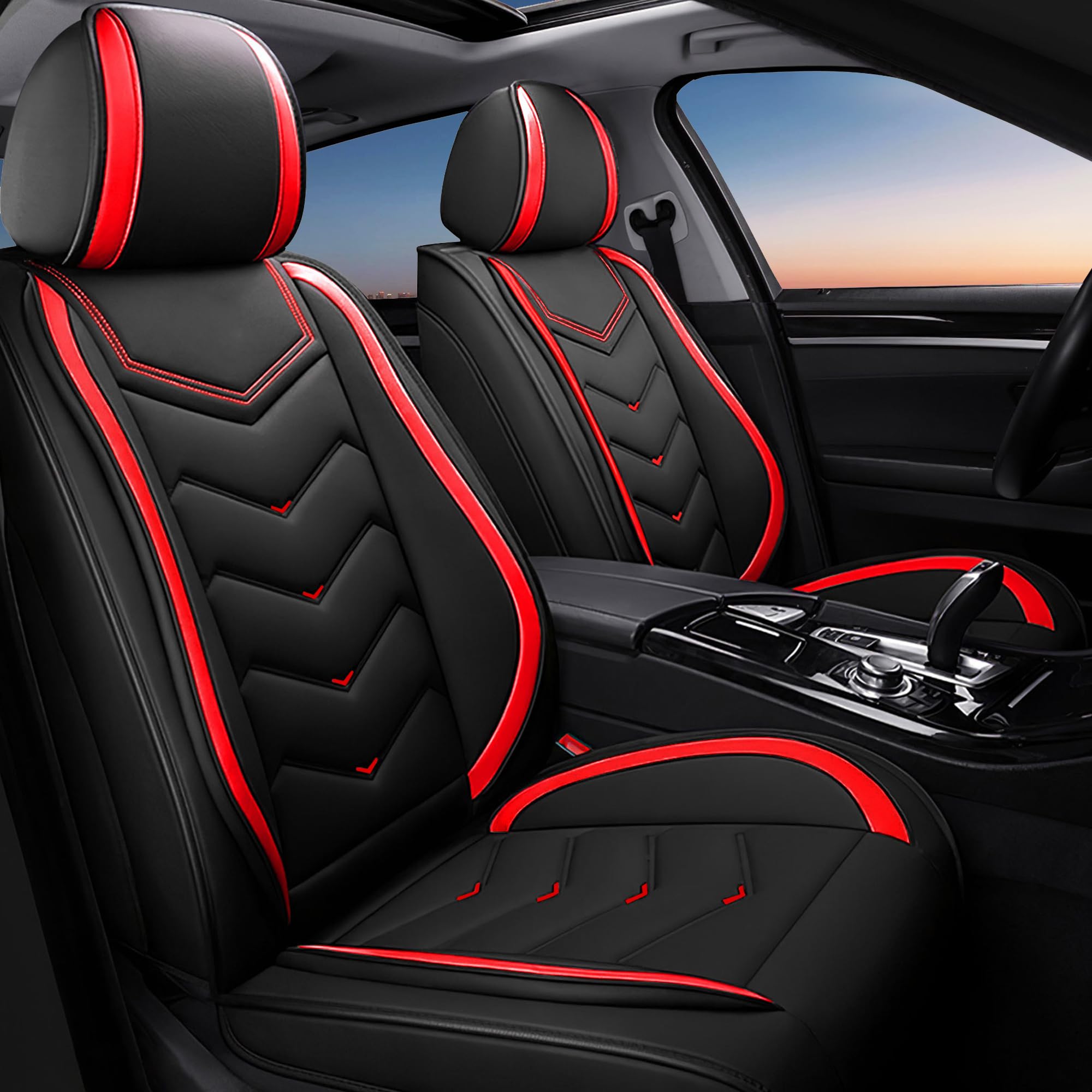 Car Seat Covers Fit for Ford Maverick 2000-2026, Stylish Sport Seat Covers, Wate