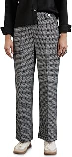 Street One Women's Jacquard Trousers