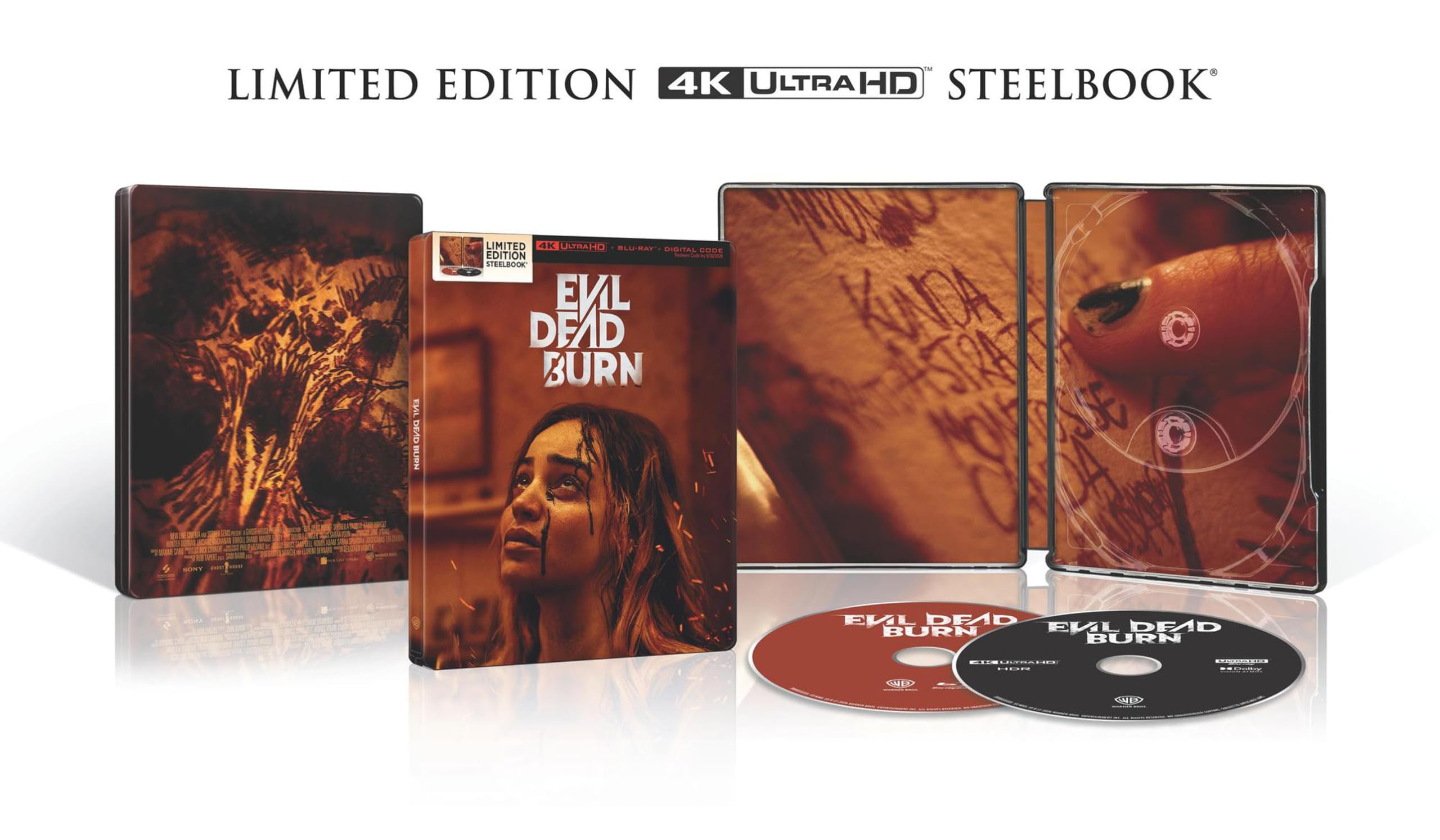 Evil Dead Burn - Limited Edition Steelbook (4K Ultra HD + Digital)