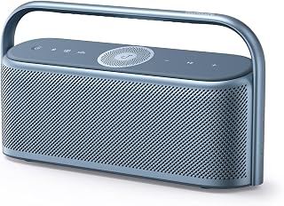 soundcore Motion x600 Bluetooth Speaker with Wireless Hi-Res Spatial Audio, 50W Sound, IPX7 Waterproof, Pro EQ, Built-In Handle, AUX-In, Portable Speaker for Home, Office, Outdoors (Renewed)