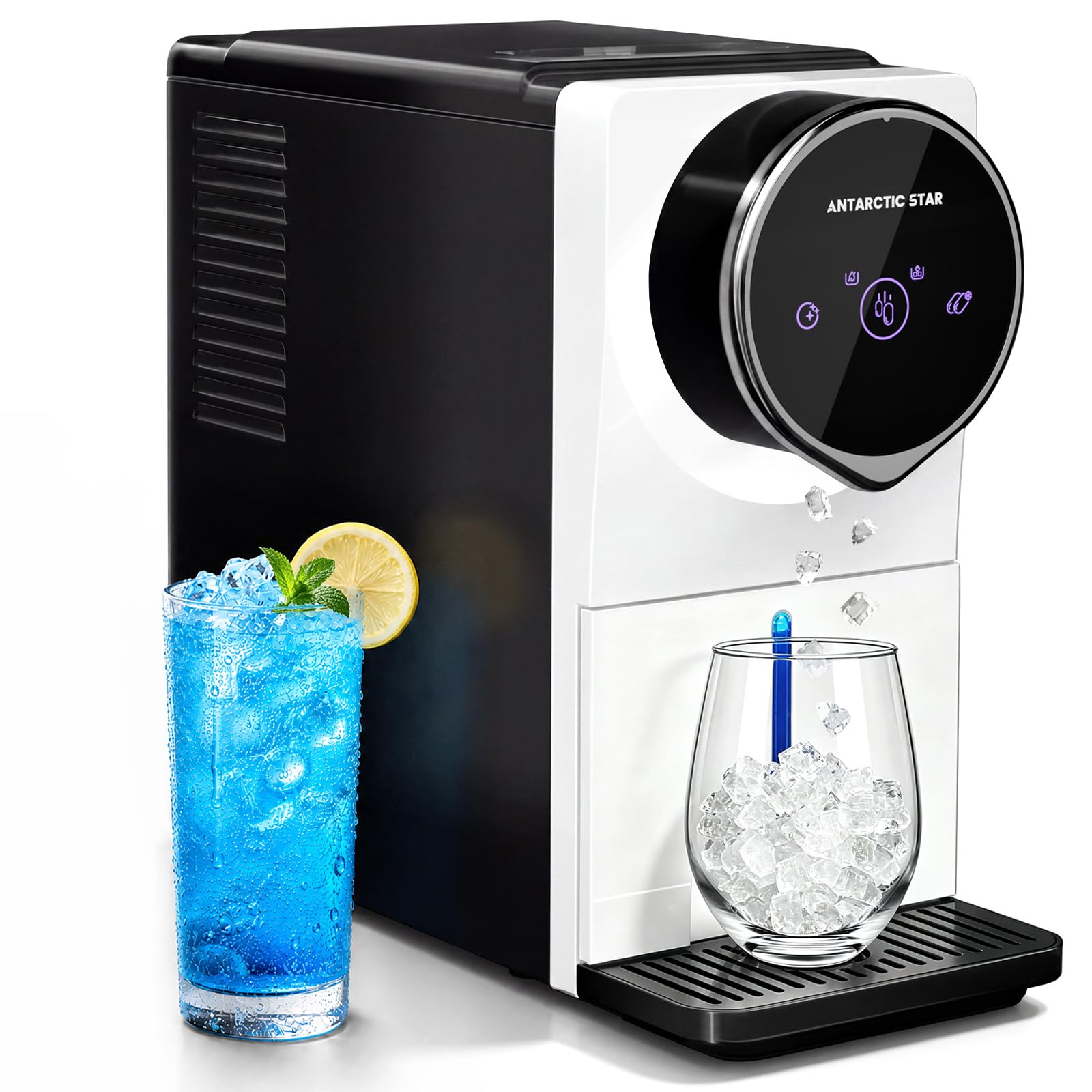 Nugget Ice Maker Countertop Gen 2, Auto Dispenser Machine | 33Lbs/24H, 1.8L Tank