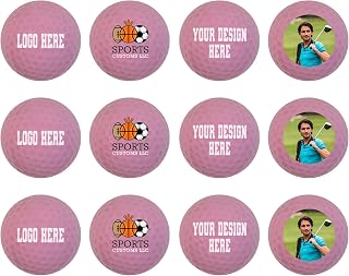 HAMMET Custom Golf Balls Personalized Golf Ball for Men & Women in 5 Colors
