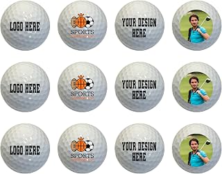 HAMMET Custom Golf Balls Personalized Golf Ball for Men & Women in 5 Colors