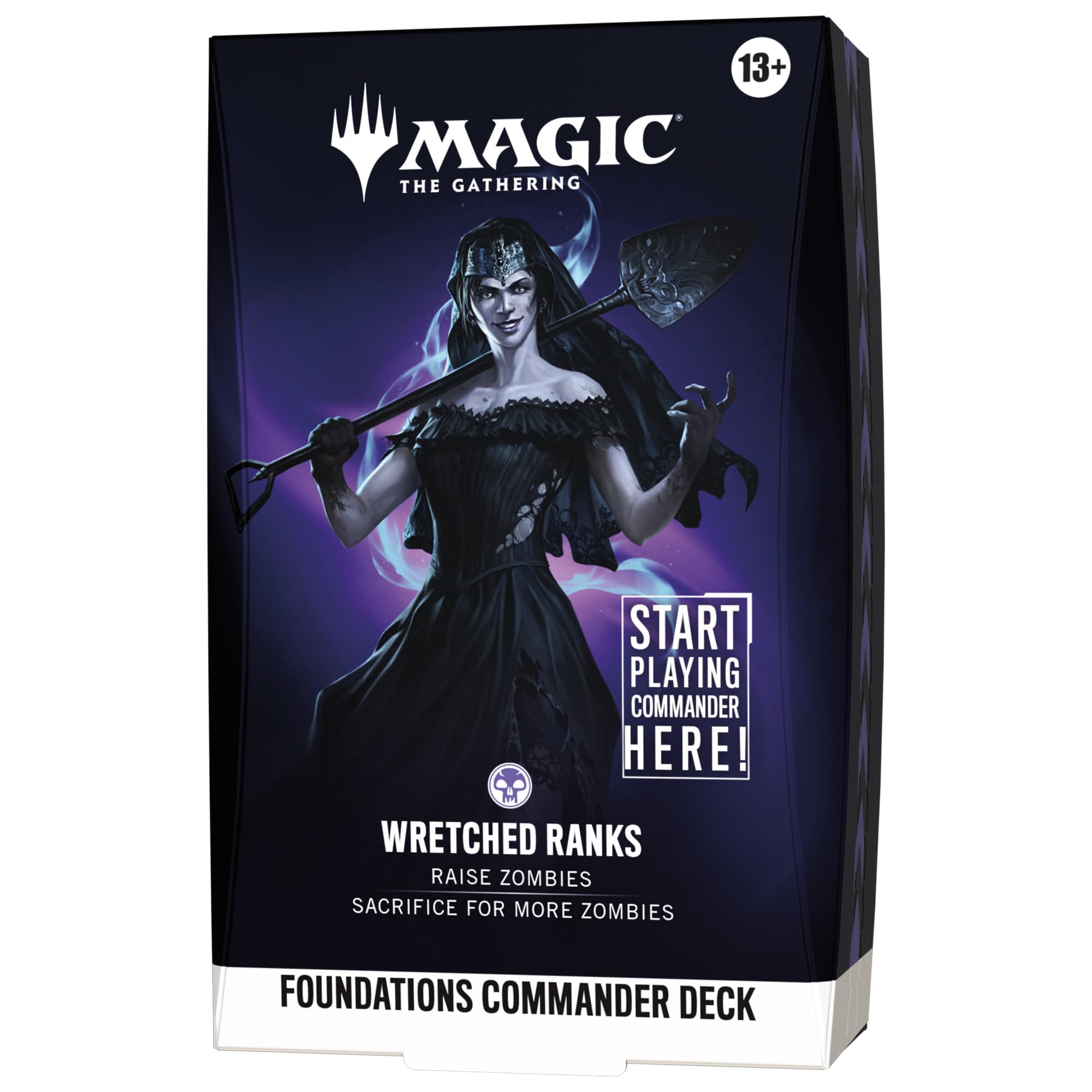 Magic: The Gathering Foundations Commander Deck - Wretched Ranks | 100-Card Deck