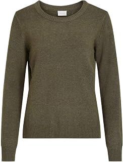 Vila Viril O-Neck L/S Knit Top-Noos Women's Sweater