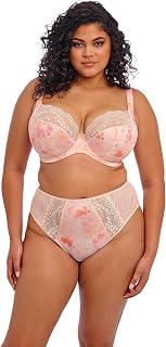 Elomi Lucie Women's Stretch Lace Underwire Plunge Bra with V-Neck (1 Pack)