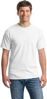 Gildan Men's Adult Heavy Cotton T-Shirt, Pack of 10