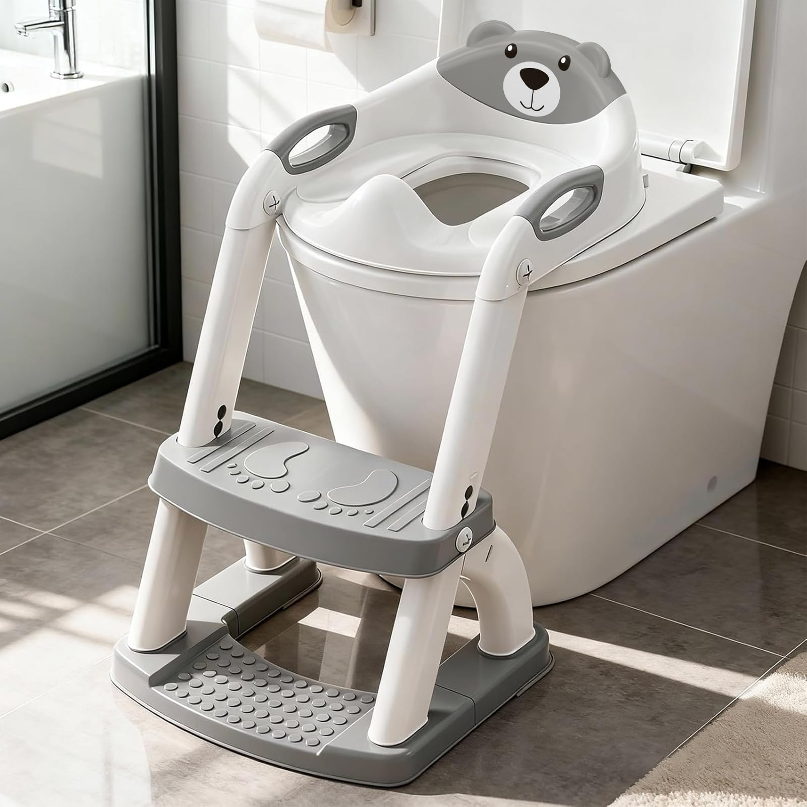 Potty Training Toilet for Toddlers, 2-in-1 Potty Training seat, Anti-Slip | SKYR