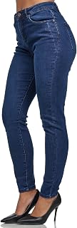 Tazzio F107 Women's High Waist Skinny Stretch Jeans
