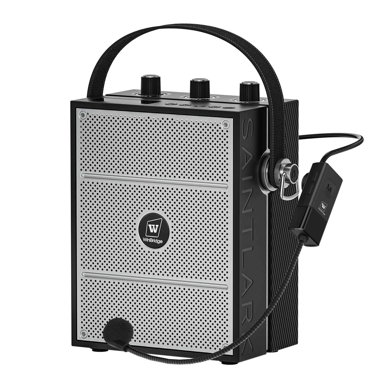 Voice Amplifier, 50W Bluetooth PA Speaker S98 with Wireless Headset Mic | Portab