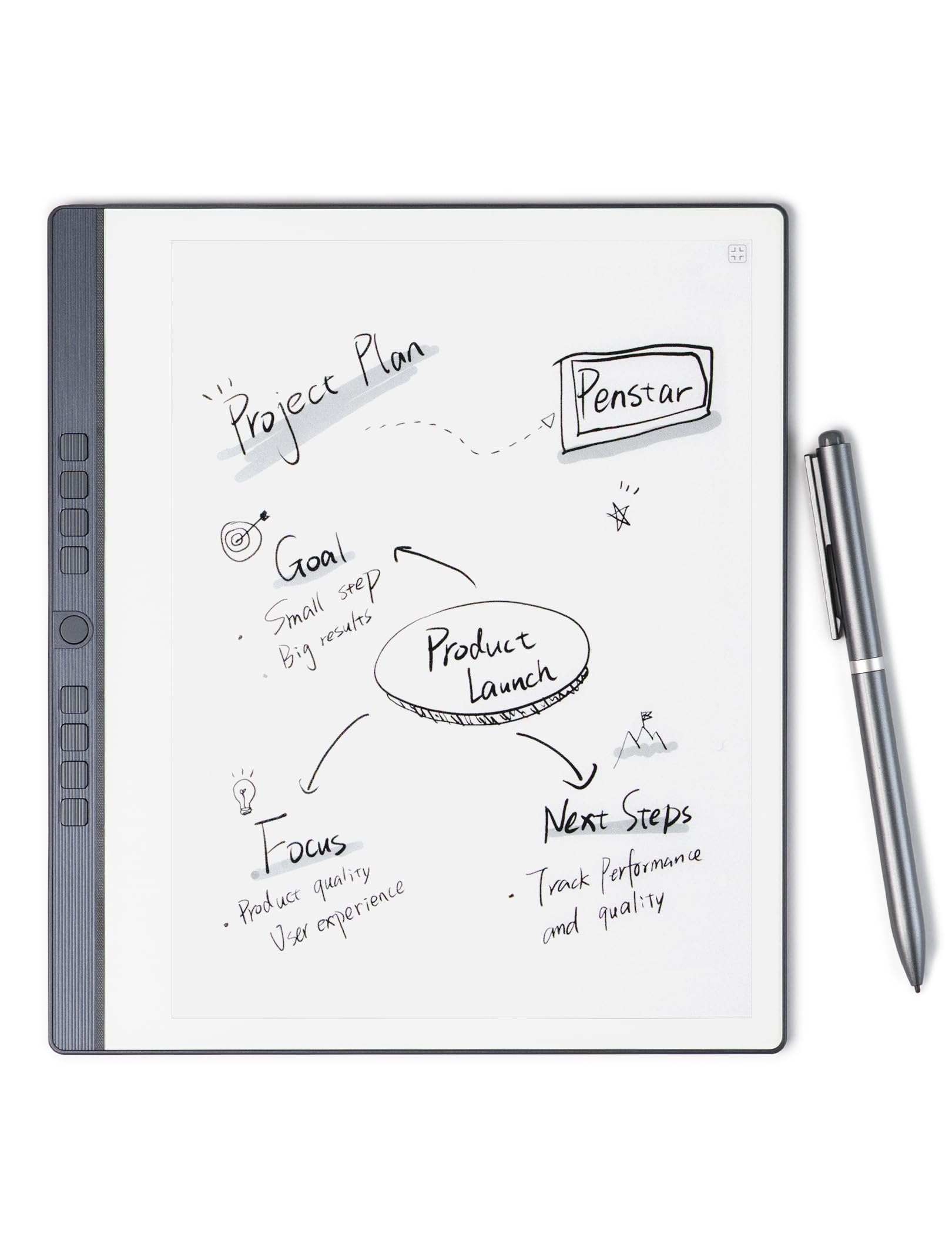 Penstar eNote2 Paper Tablet – E-Ink Digital Notebook, 10.3” AI Note-Taking Table
