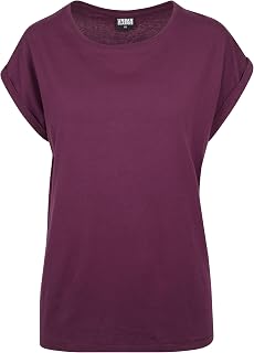 Urban Classics Ladies - Extended Shoulder Shirt Cherry red - S
