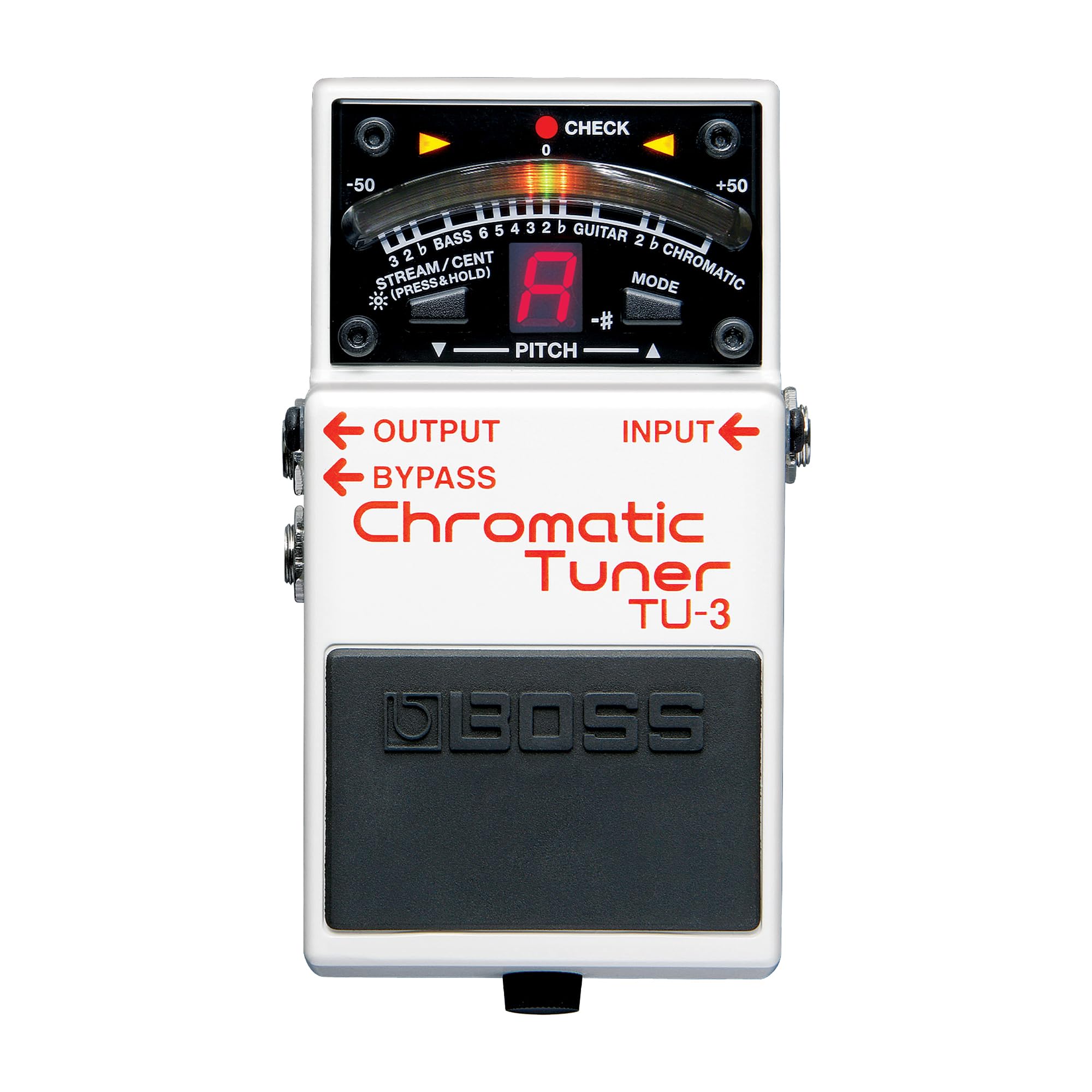 BOSS TU-3 Compact Chromatic Tuner | Industry-Standard Performance, Tank-Tough BO