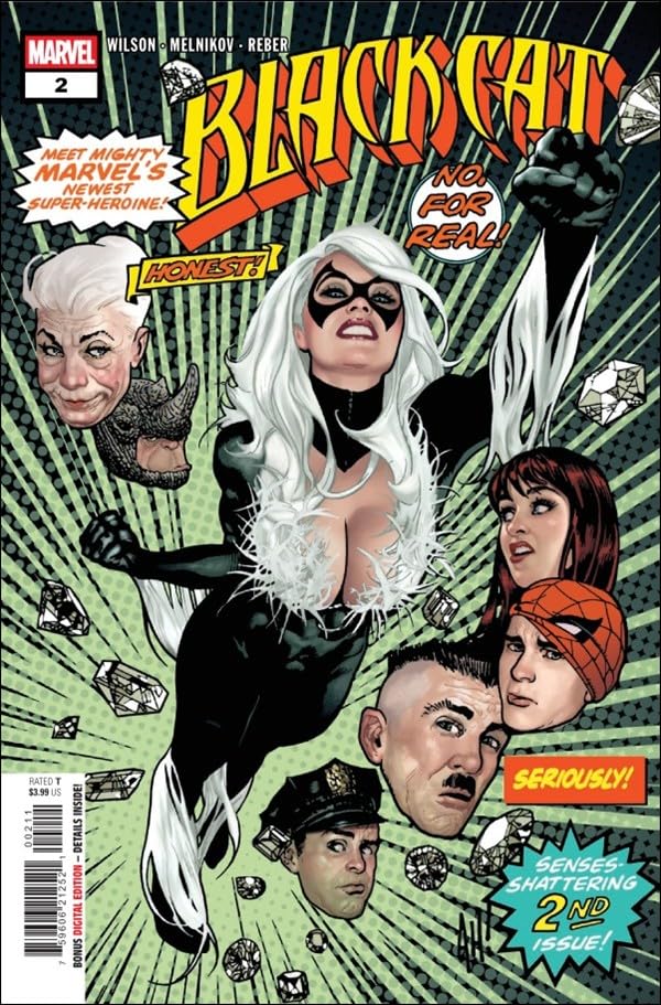 Black Cat (Marvel, 3rd Series) #2 Marvel | Comic Book 1st Print Adam Hughes Ms. 