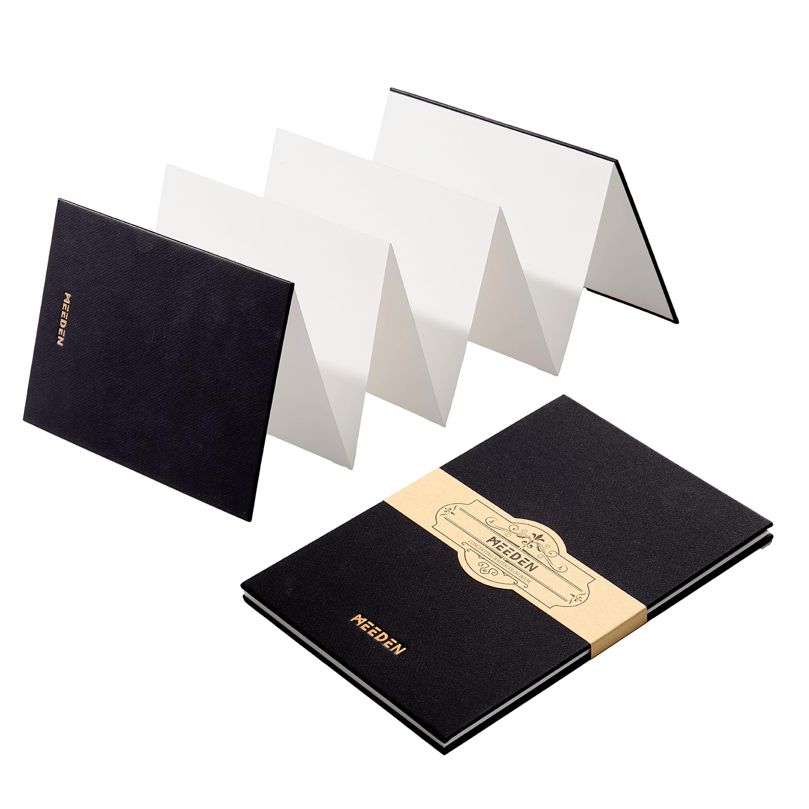 MEEDEN Portable Watercolor Paper Sketchbook: 140 lbs/300 gsm
