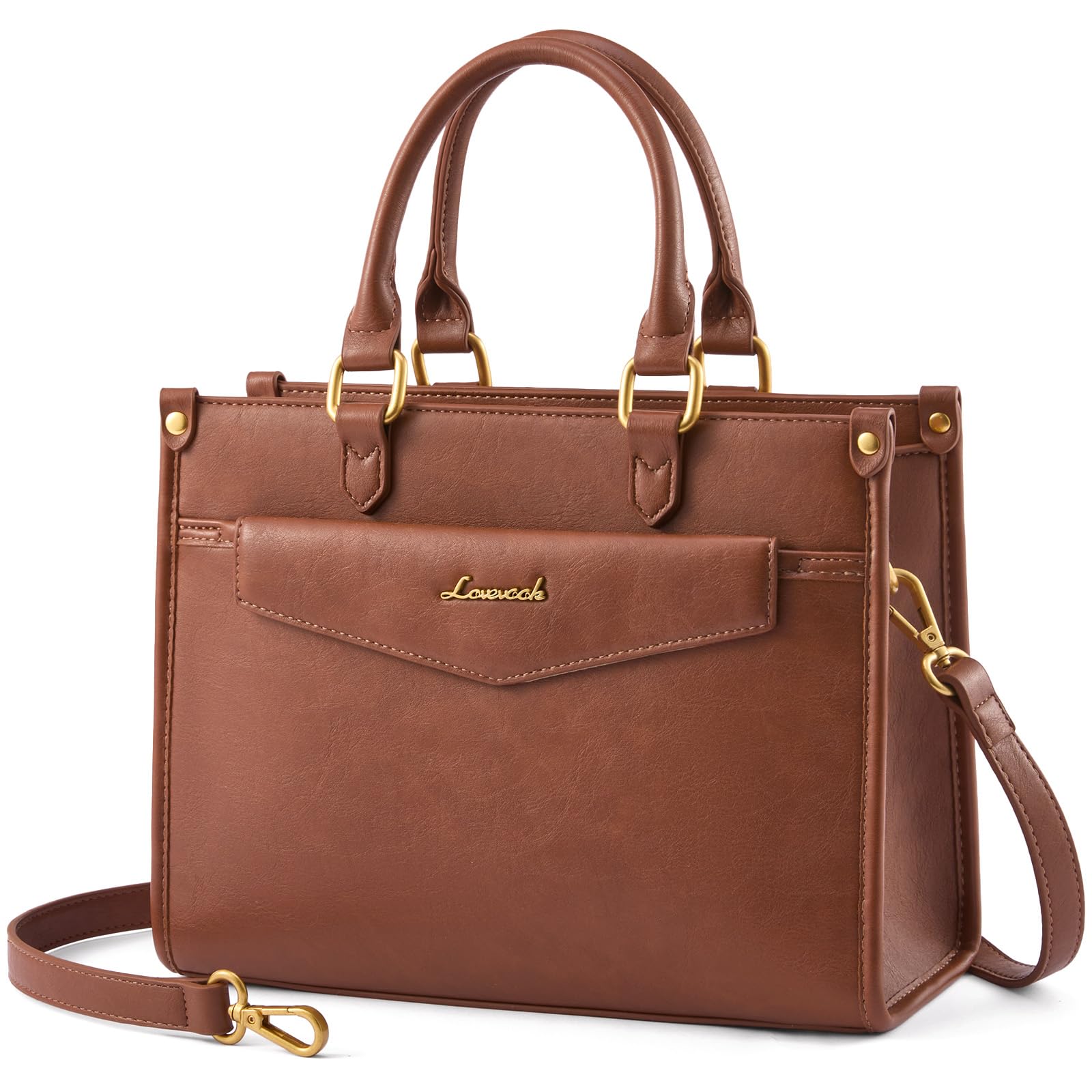 LOVEVOOK Women Handbags and Handbags Fashion PU Leather Shoulder Bag Top Handle 
