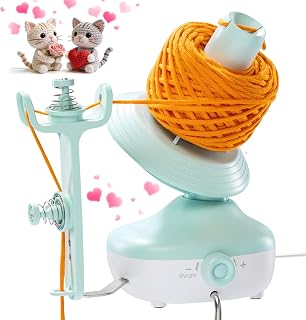 Caydo Electric Yarn Winder M1, Effortless Yarn Organizer for Crochet Lovers