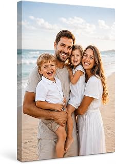 Custom Canvas Prints from Your Photo, Personalized Wall Art, Ships Next Day
