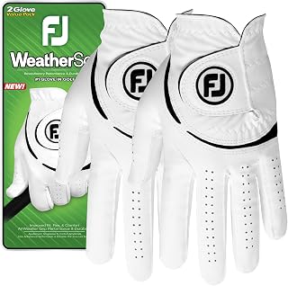 Footjoy Men's WeatherSof 2-Pack Golf Glove