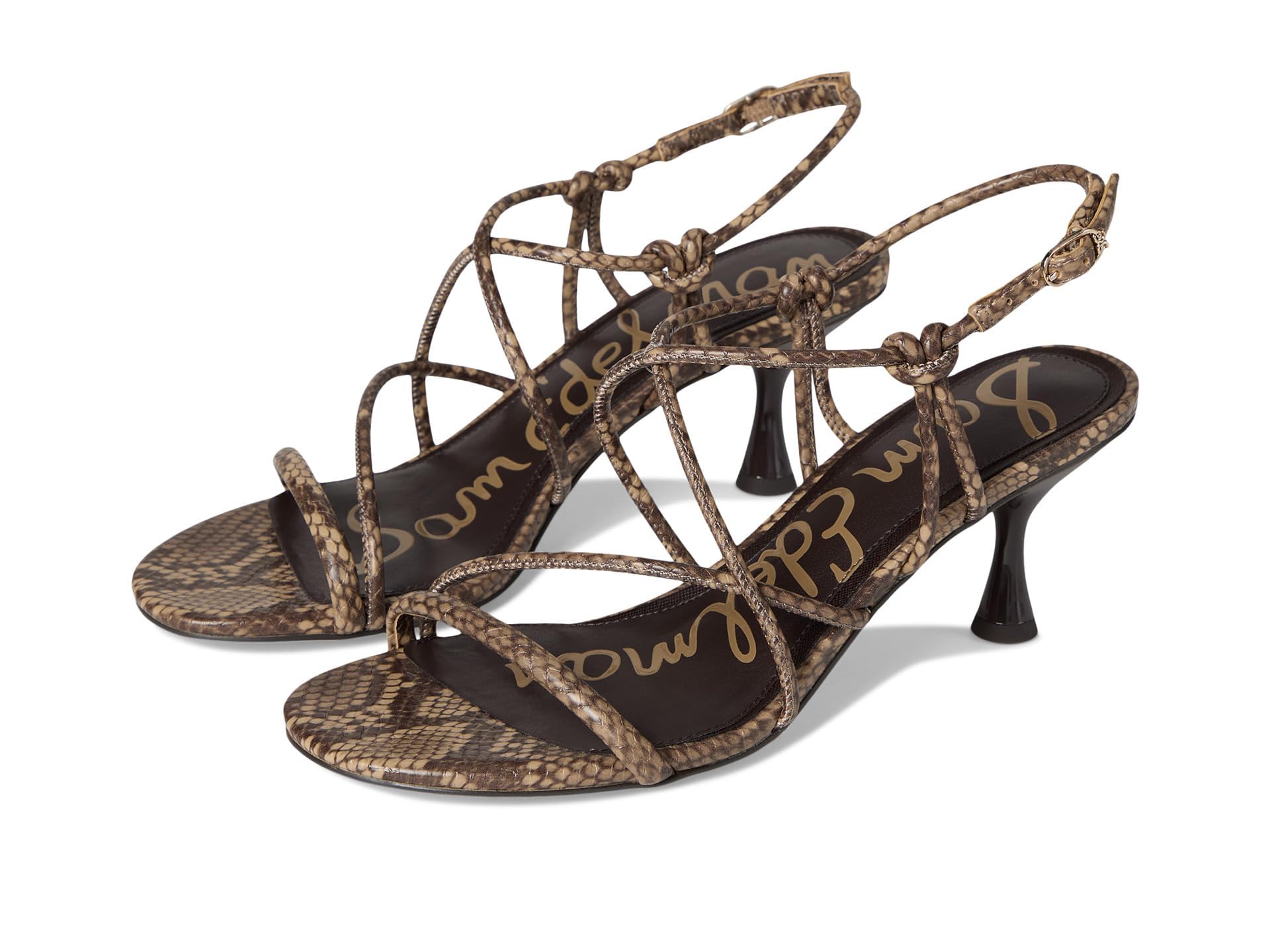 Sam Edelman レディース Riana ヒールサンダル, タンマルチ, 22.0 cm