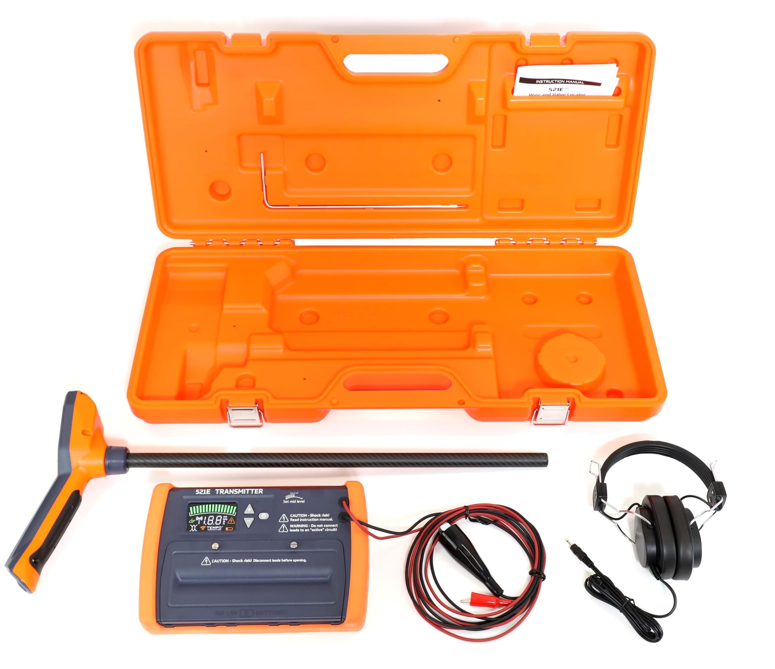 TEMPO Communications 521E Wire and Sprinkler Valve Locator Tool, Irrigation Unde