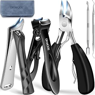 DRMODE Toenail Clippers for Seniors Thick Toenails