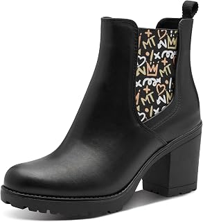 MARCO TOZZI Chelsea Women's Vegan Wide Heel Boots