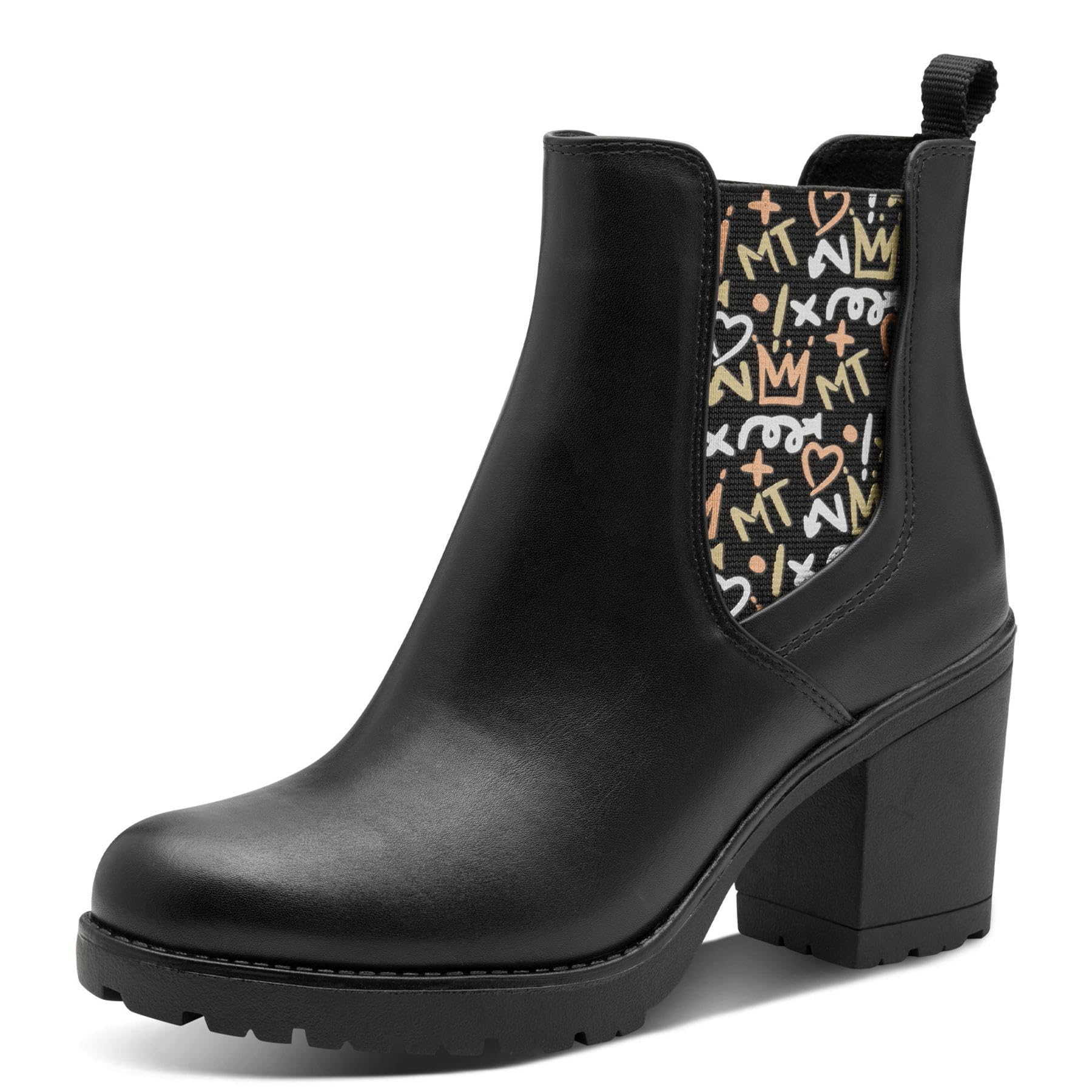 MARCO TOZZI Chelsea Women's Vegan Wide Heel Boots